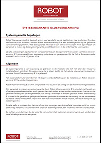 systeemgarantie-vloerverwarming